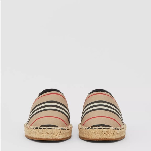 Burberry Alport Icon Stripe Espadrille Canvas - Picture 6 of 9